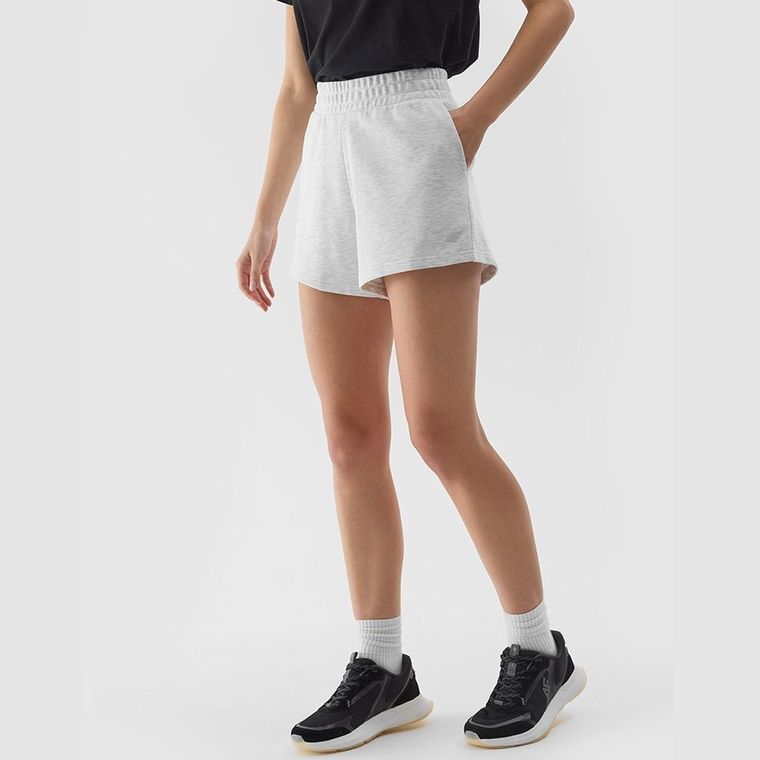 Szorty damskie, szare, 4F