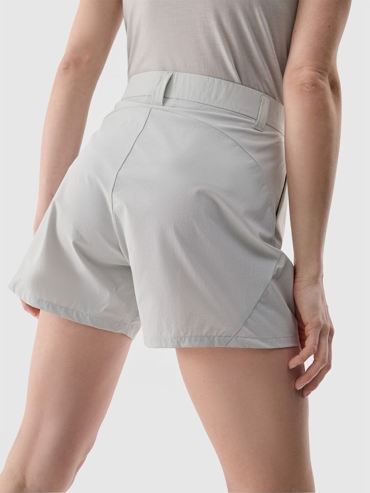 Szorty damskie, szare, 4F