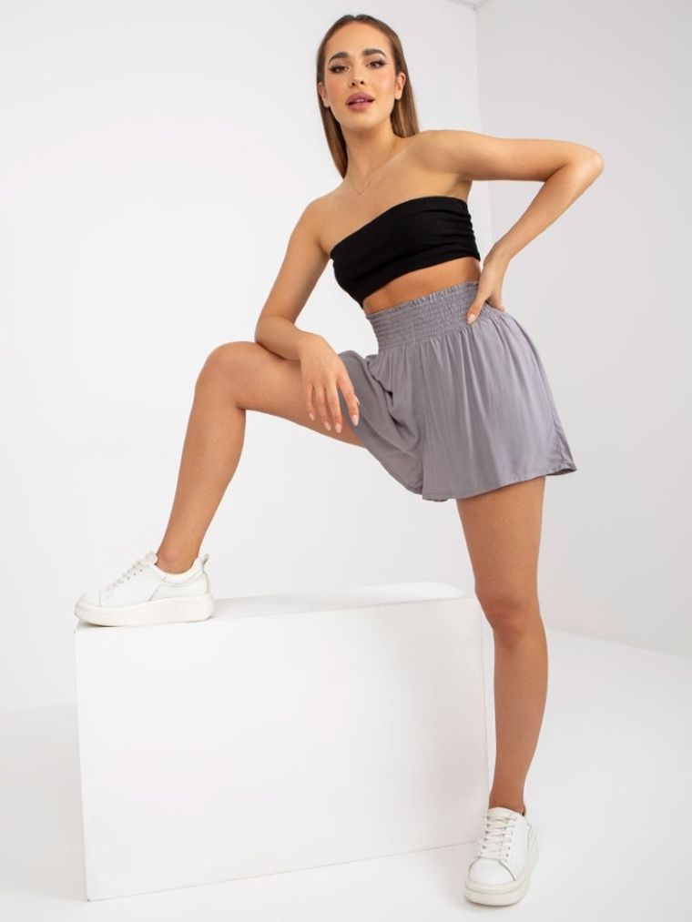 Szorty damskie, szare, Fresh Made