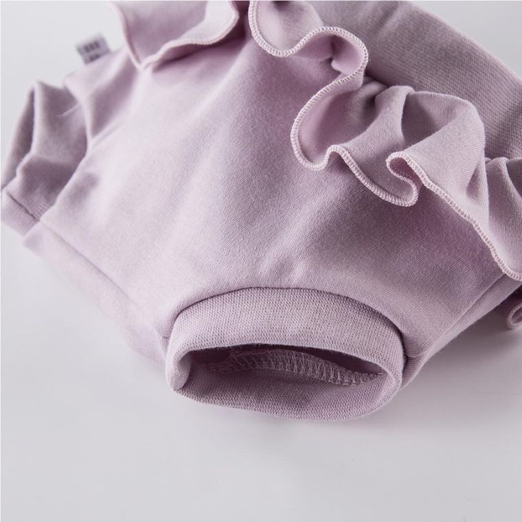 Szorty dziewczęce, bloomersy, fioletowe, Eevi