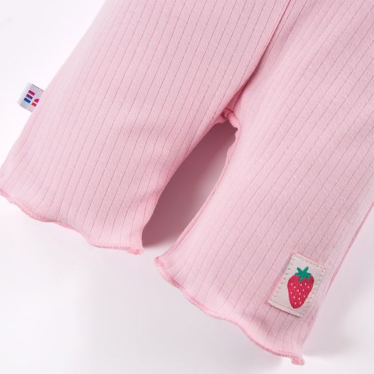 Szorty dziewczęce, kolarki, różowe, Eevi