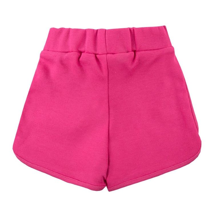 Szorty dziewczęce, różowe, kokarda, Eevi