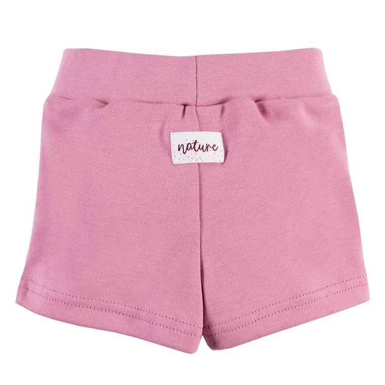 Szorty dziewczęce, różowe, Nature, Eevi