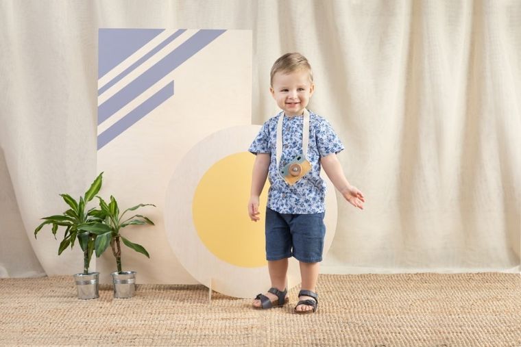 Szorty jeansowe chłopięce, denim, Pinokio