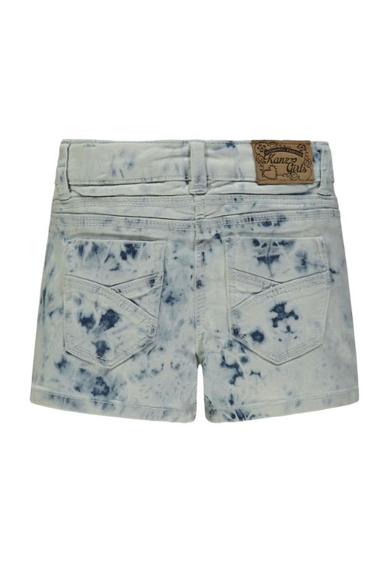 Szorty jeansowe dziewczęce, białe, Kanz