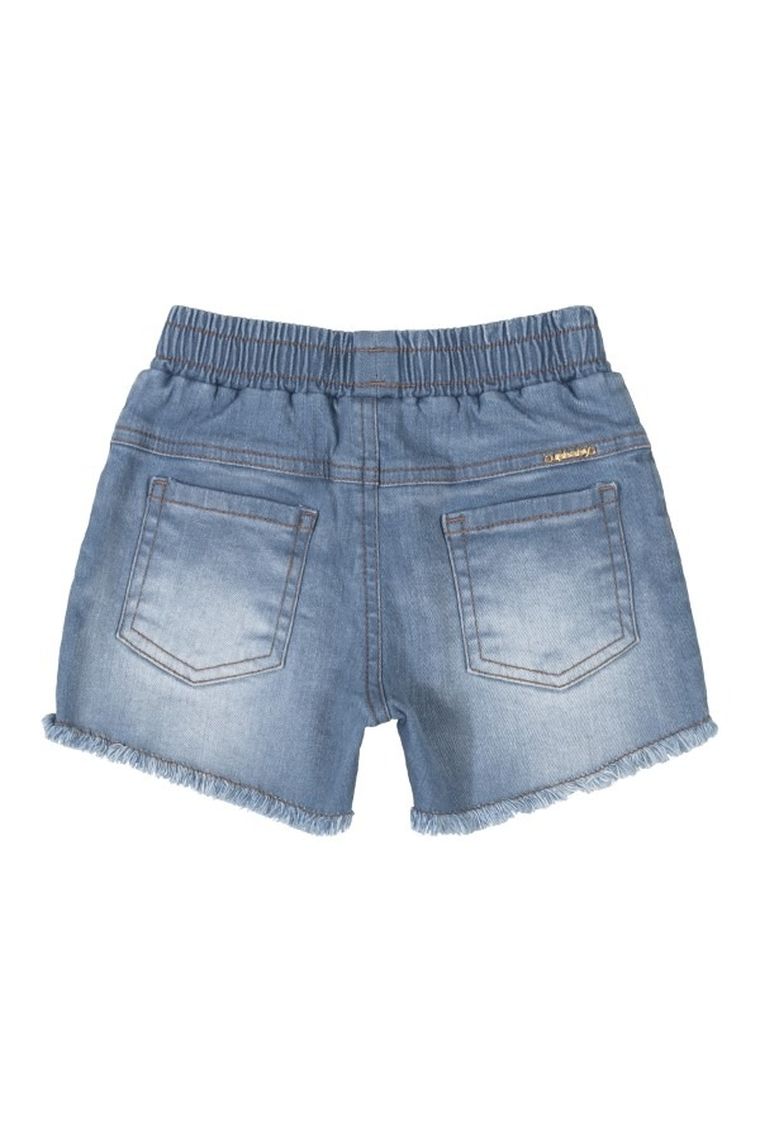Szorty jeansowe dziewczęce, denim, Up Baby