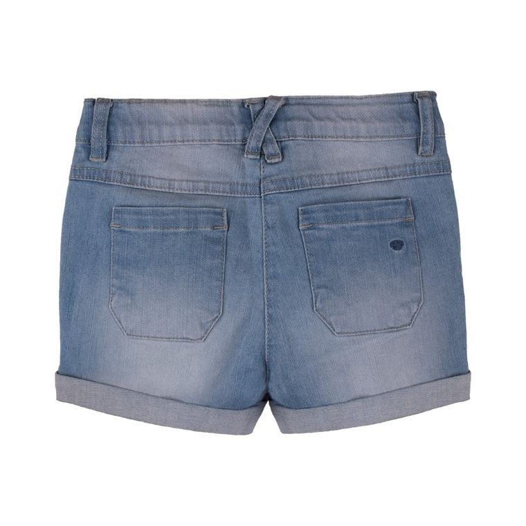 Szorty jeansowe dziewczęce, niebieskie, Tom Tailor