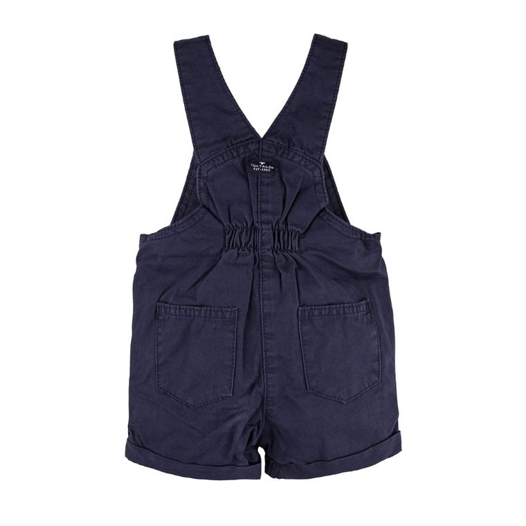 Szorty ogrodniczki chłopięce, granatowe, Tom Tailor