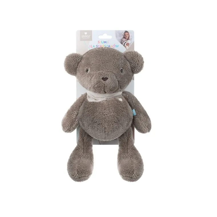 Szumisie, Miś dla starszaków, maskotka z mechanizmem szumiącym 5w1, brązowy, 36 cm