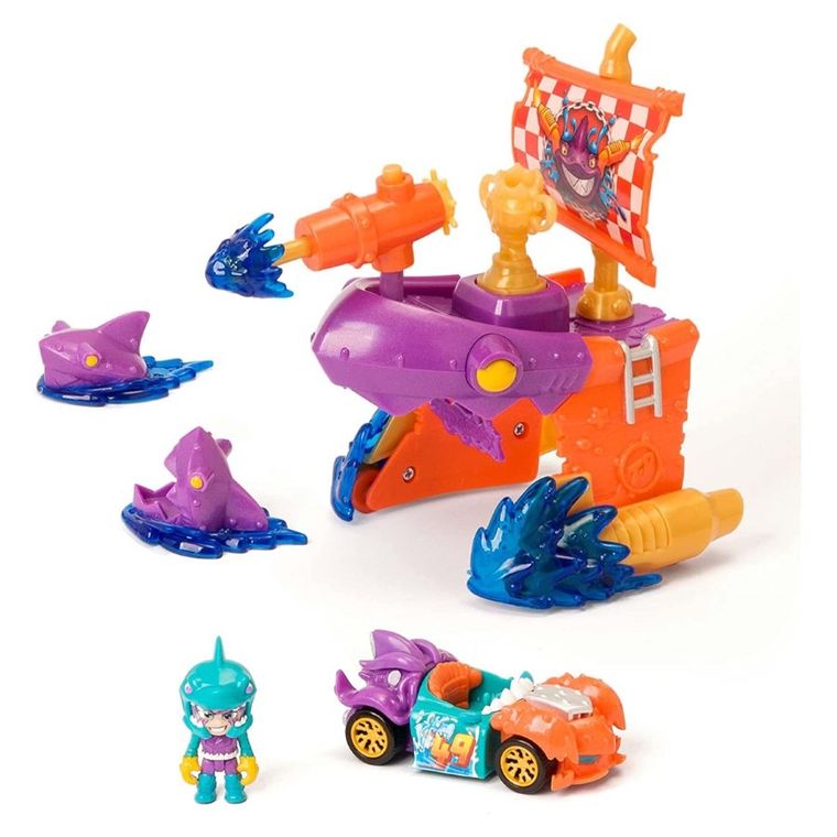 T-Racers, Pirate Shark, zestaw z wyrzutnią