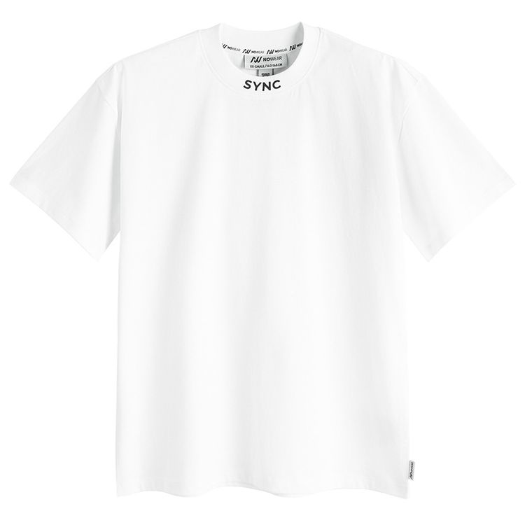 T-shirt basic o kroju oversize NOWEAR