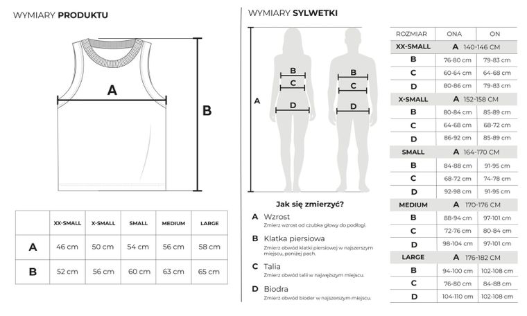 T-shirt bez rękawów khaki NOWEAR