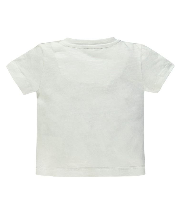 T-shirt chłopięcy, biały, Kanz