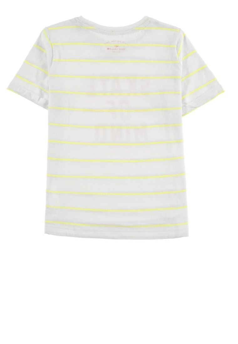 T-shirt chłopięcy, biały, Tom Tailor