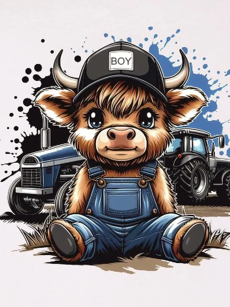 T-shirt chłopięcy, biały, Tup Tup