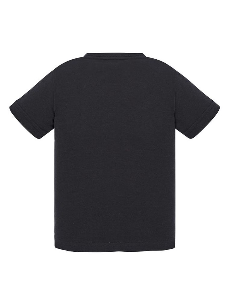 T-shirt chłopięcy, czarny, Tup Tup