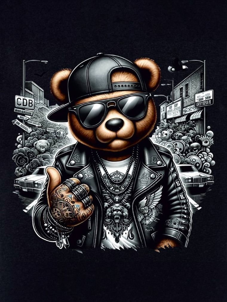 T-shirt chłopięcy, czarny, Tup Tup