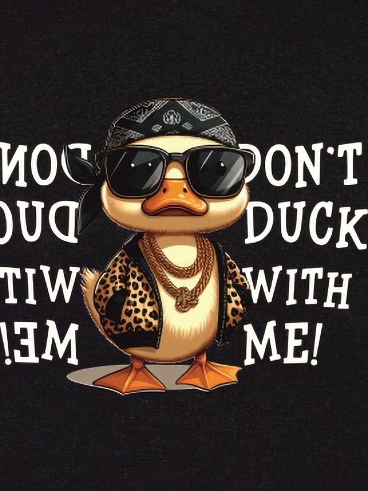 T-shirt chłopięcy, czarny, Tup Tup