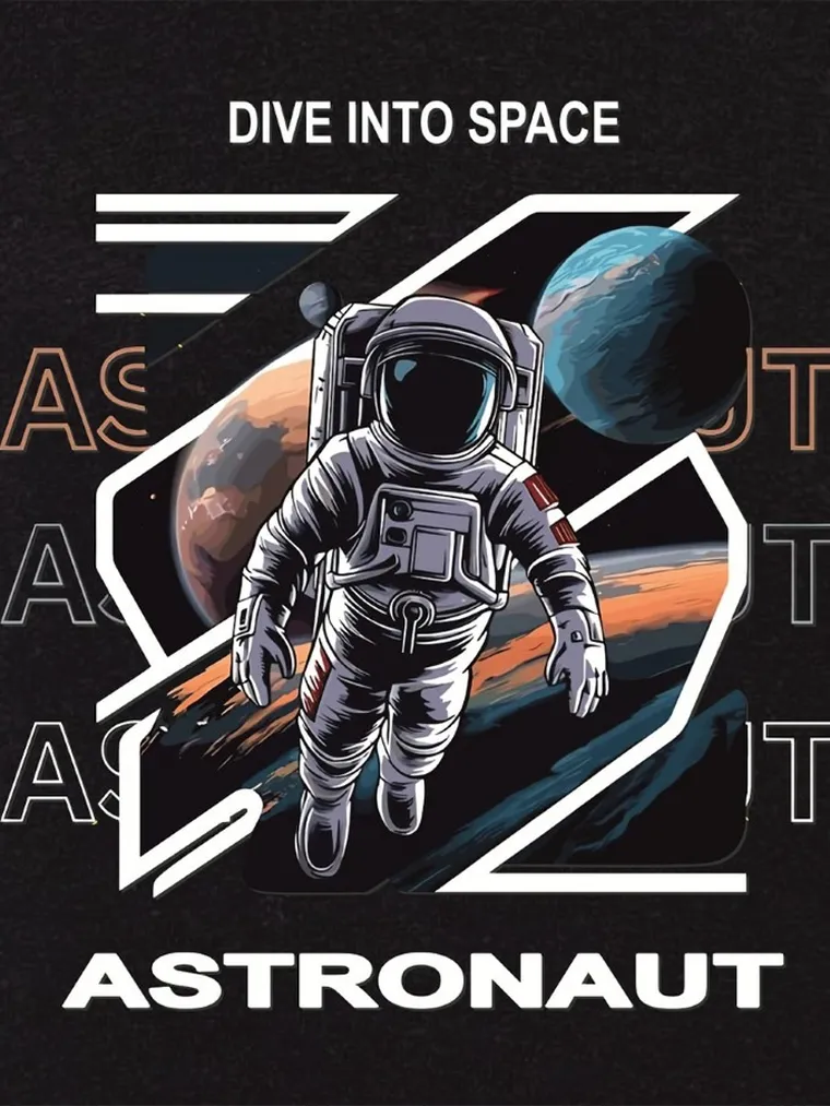 T-shirt chłopięcy, czarny, Tup Tup