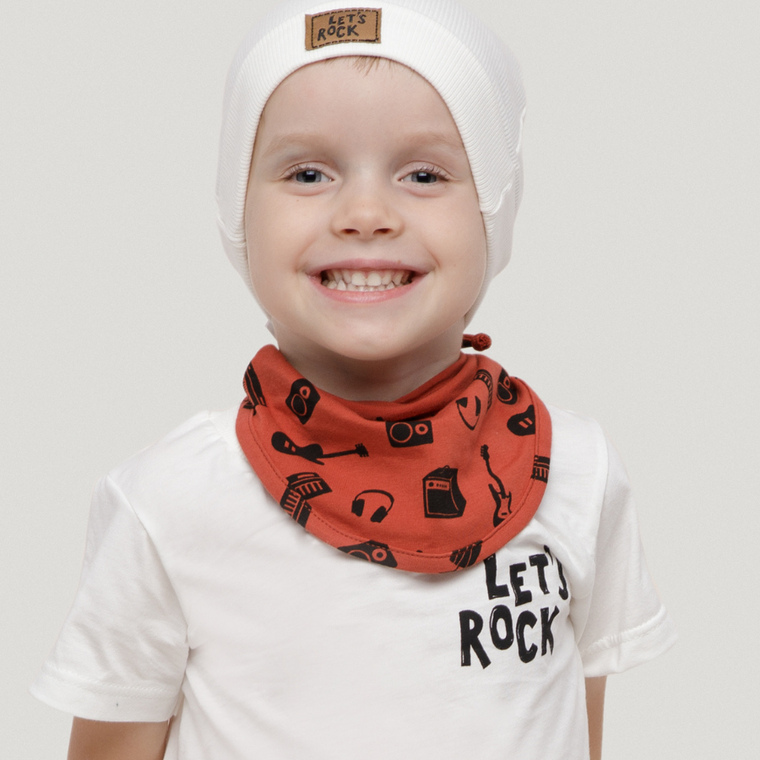 T-shirt chłopięcy, ecru, Pinokio