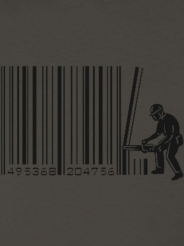 T-shirt chłopięcy, grafitowy, Tup Tup