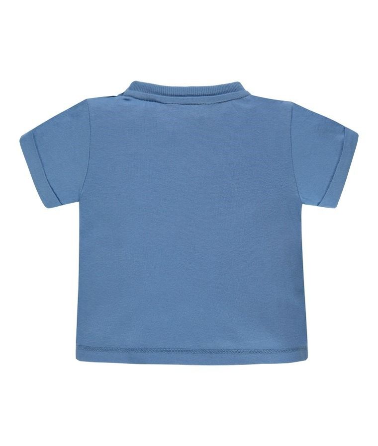 T-shirt chłopięcy, niebieski, Kanz