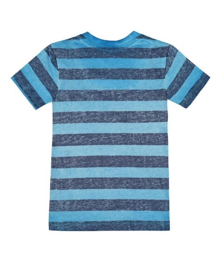 T-shirt chłopięcy, niebieski, Kanz