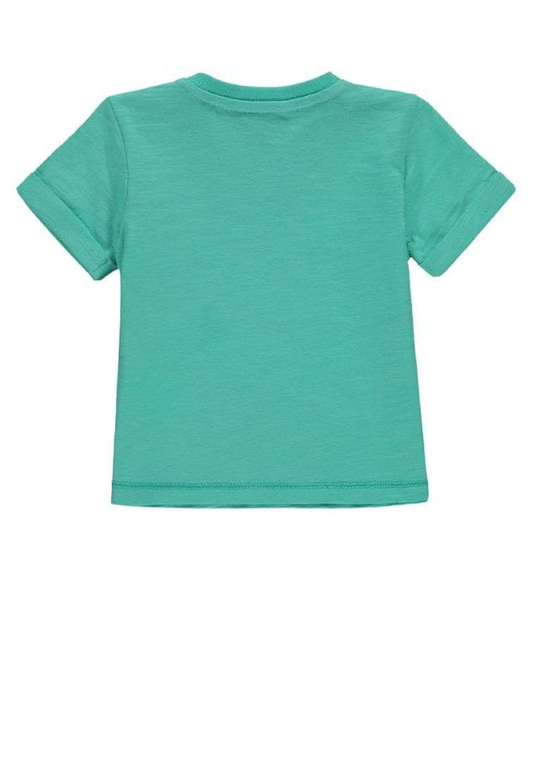 T-shirt chłopięcy, niebieski, Kanz