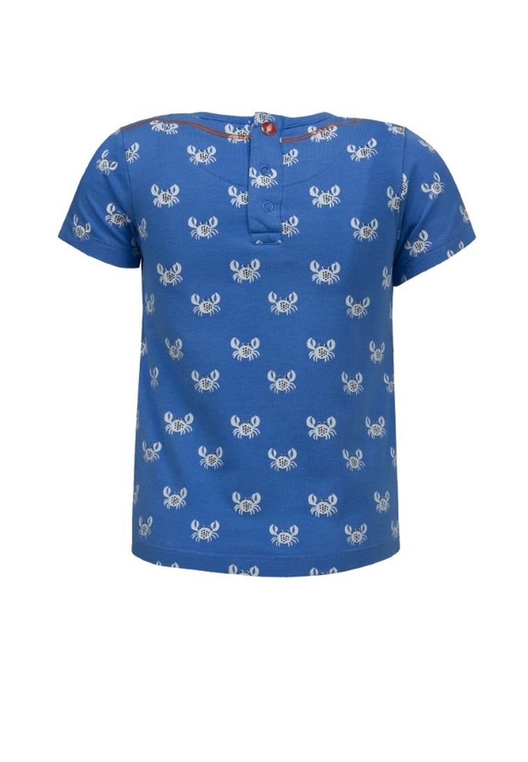 T-shirt chłopięcy, niebieski, Lief