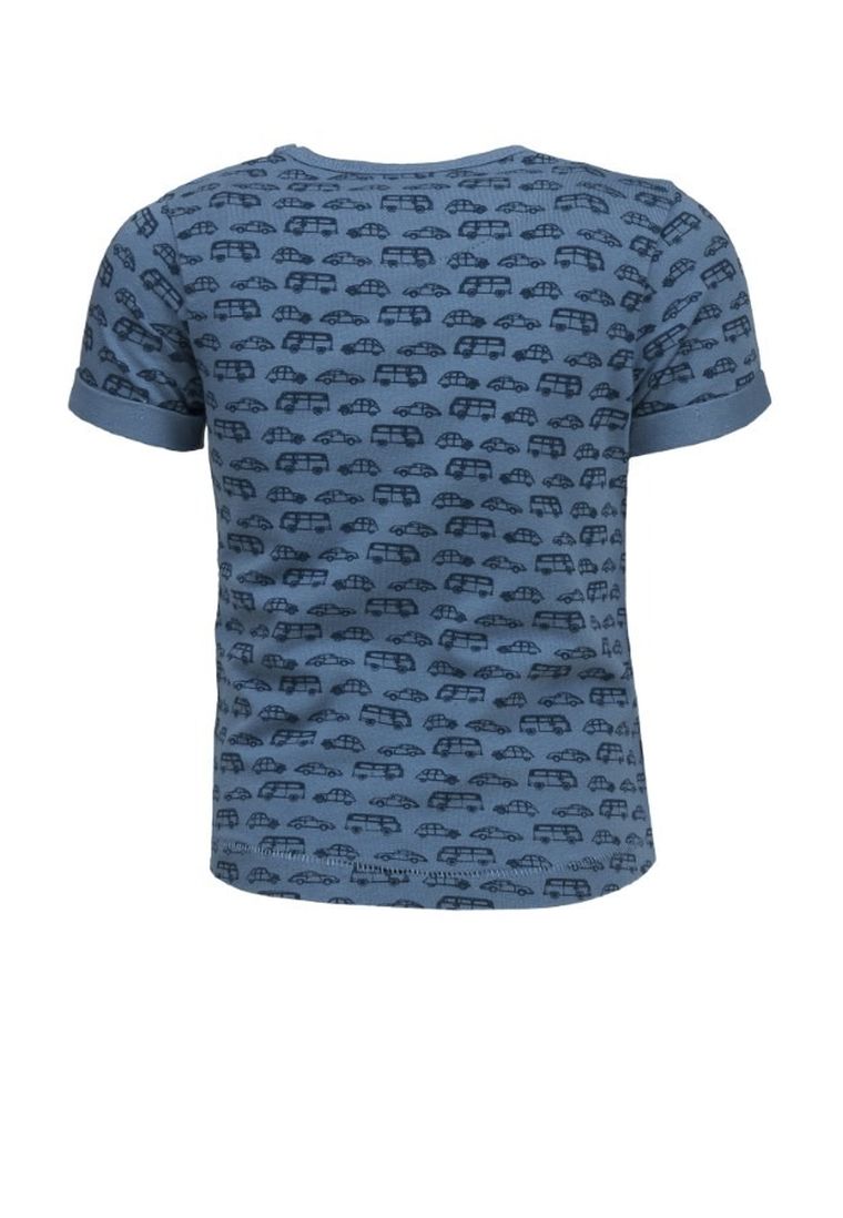 T-shirt chłopięcy, niebieski, Lief