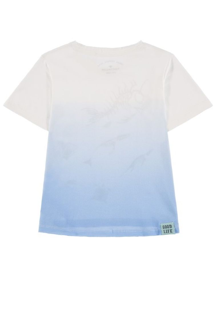 T-shirt chłopięcy, niebieski, Tom Tailor