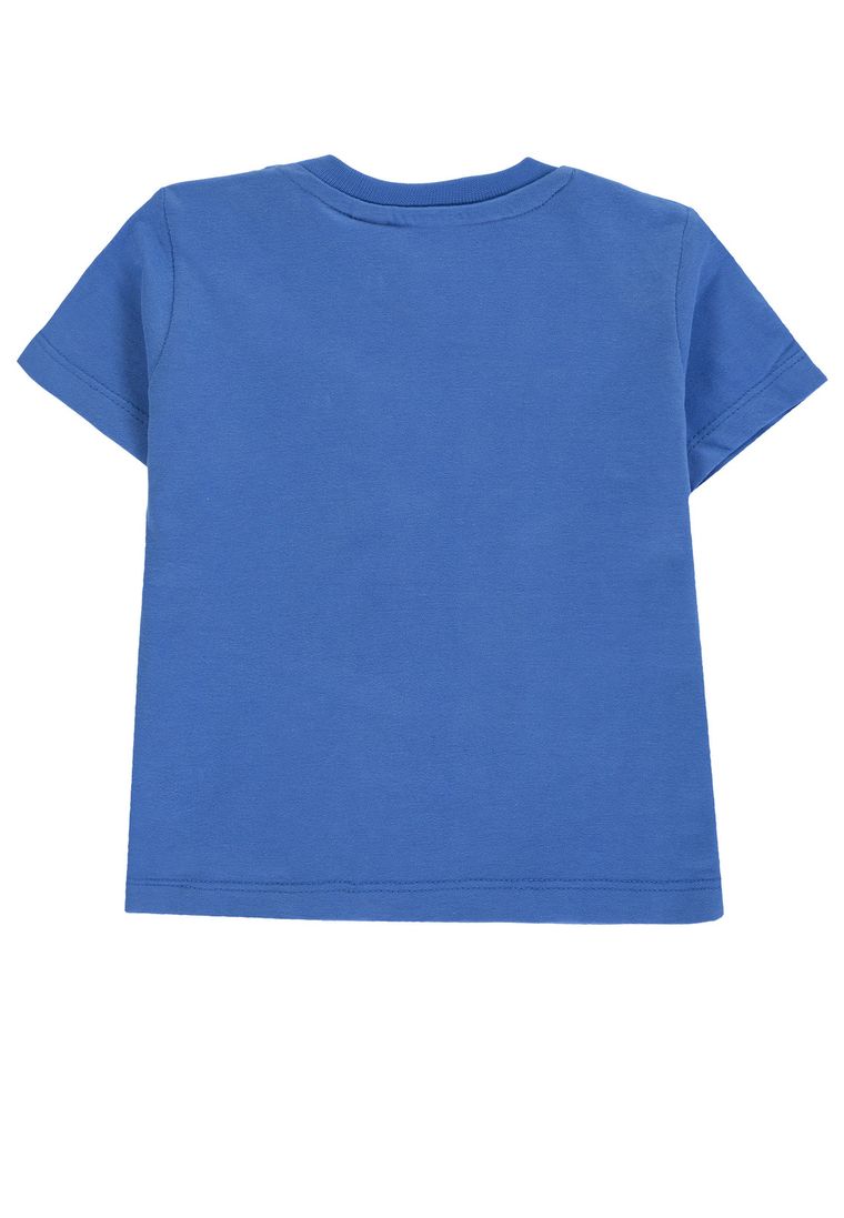 T-shirt chłopięcy, niebieski, Tom Tailor