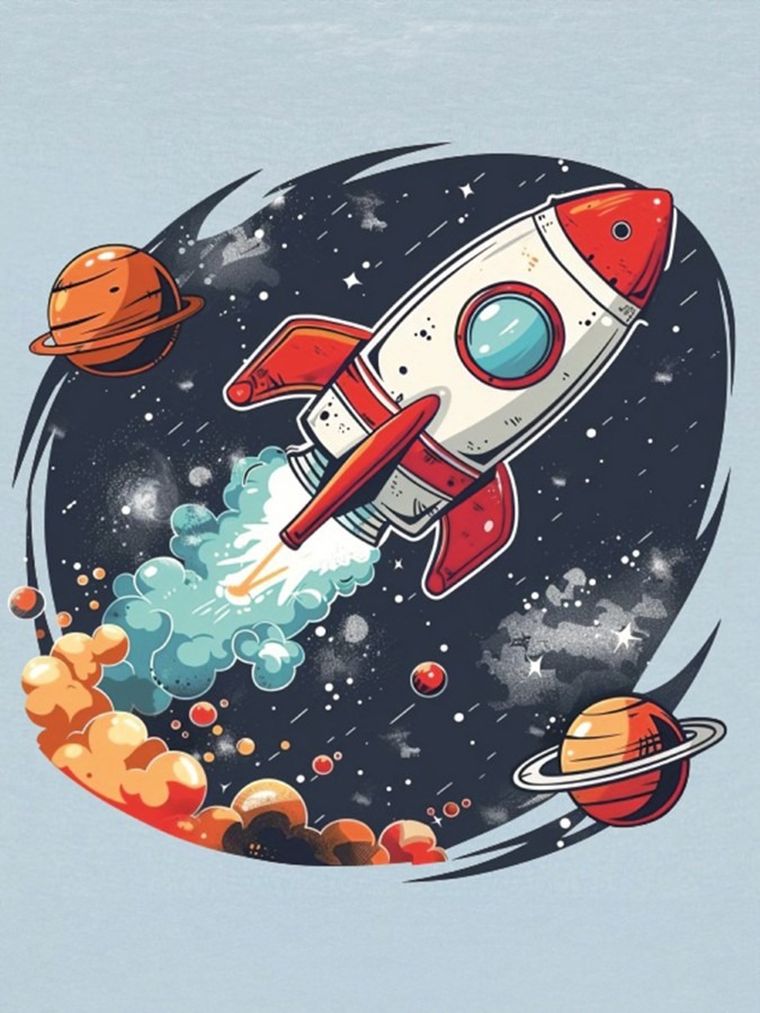 T-shirt chłopięcy, niebieski, Tup Tup