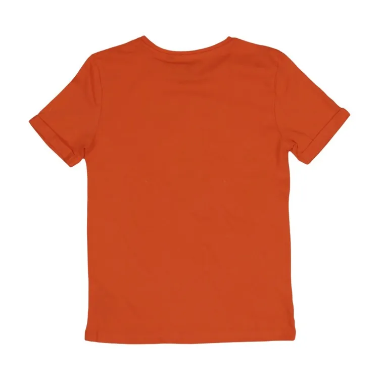 T-shirt chłopięcy, pomarańczowy, Tom Tailor