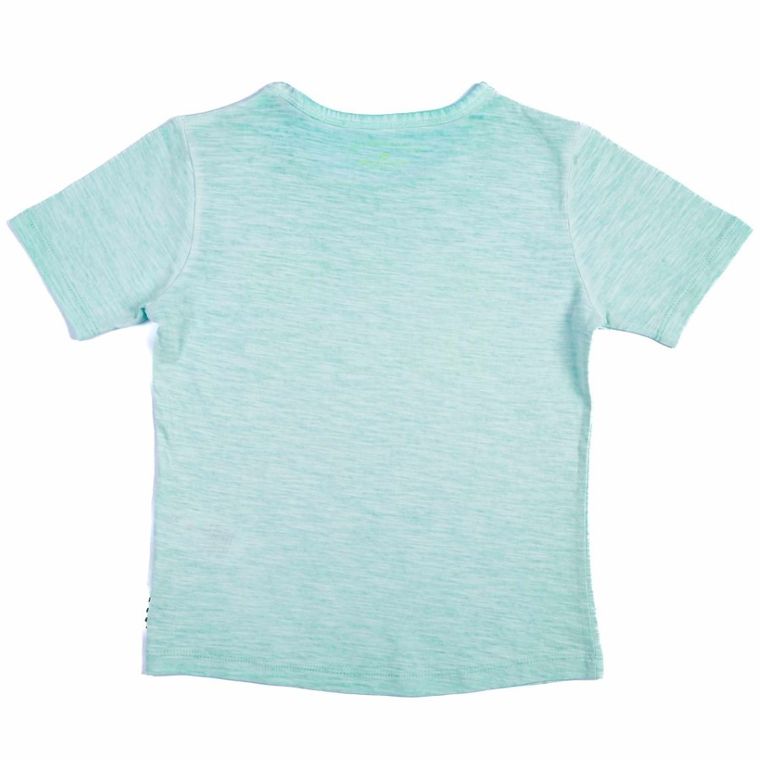 T-shirt chłopięcy, turkusowy, Tom Tailor