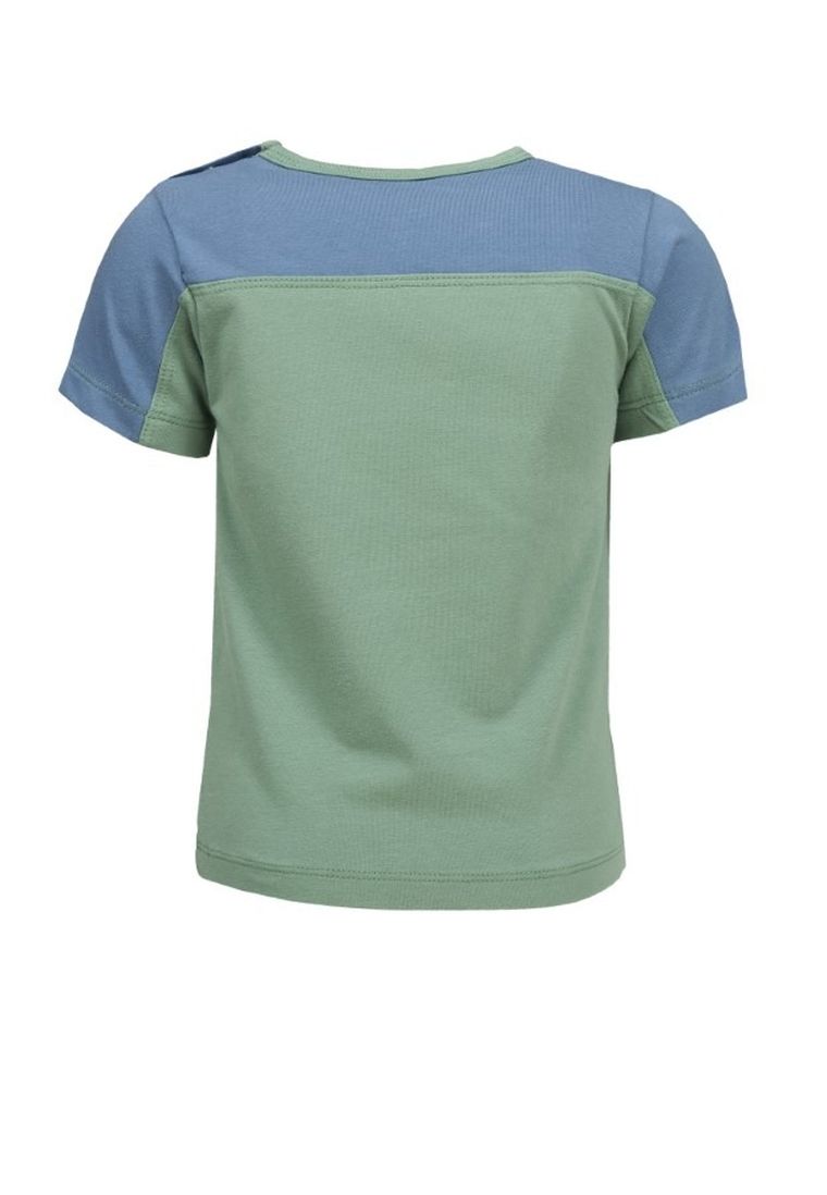 T-shirt chłopięcy, zielony, Lief