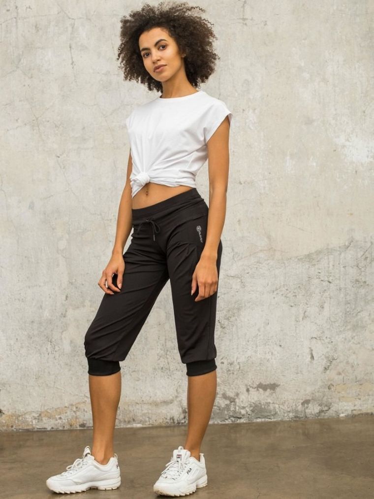 T-shirt damski, biały, For Fitness