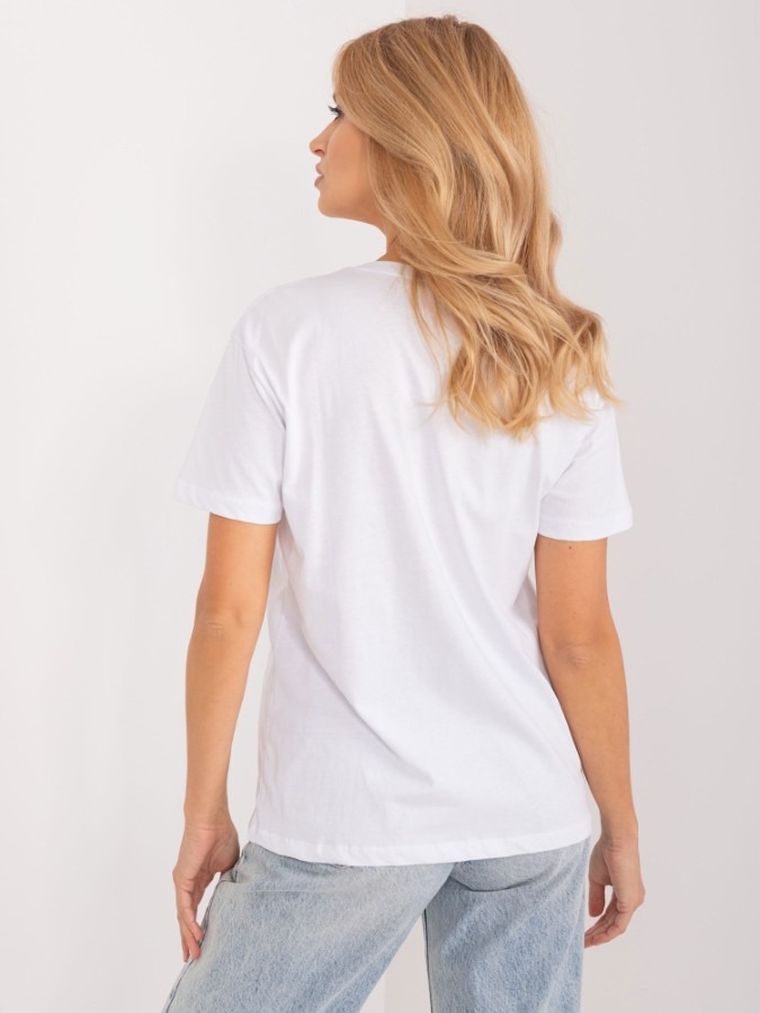 T-shirt damski, biały, Mint