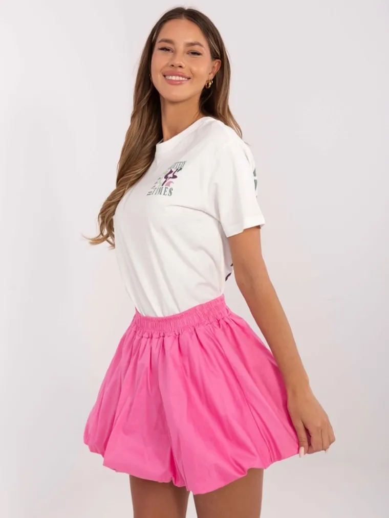 T-shirt damski, biały, Sublevel