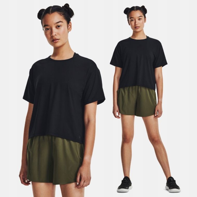 T-shirt damski, czarny, Under Armour