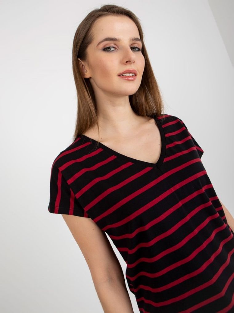 T-shirt damski, mix, Basic Feel Good