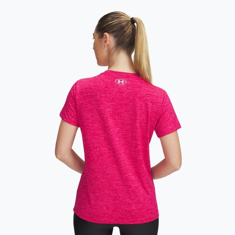T-shirt damski, różowy, Under Armour