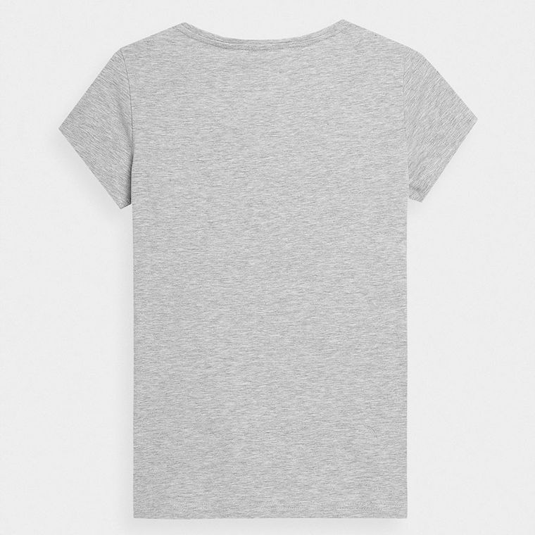 T-shirt damski, szary, 4F