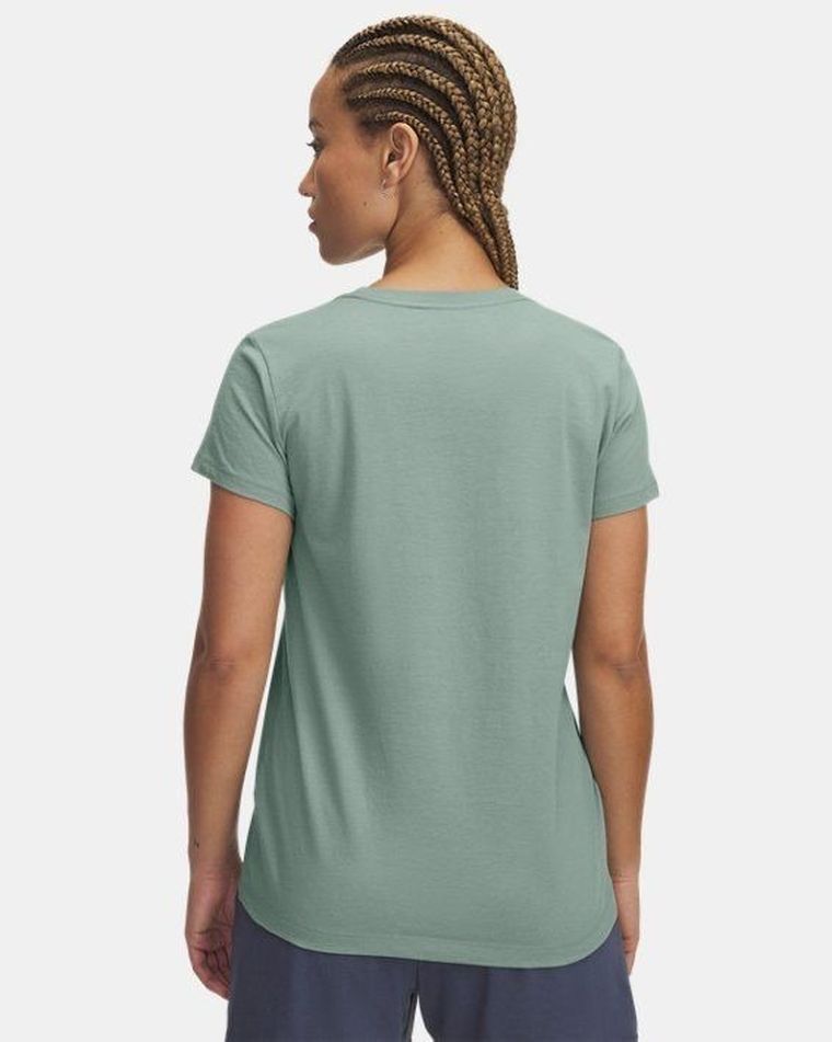 T-shirt damski, zielony, Under Armour