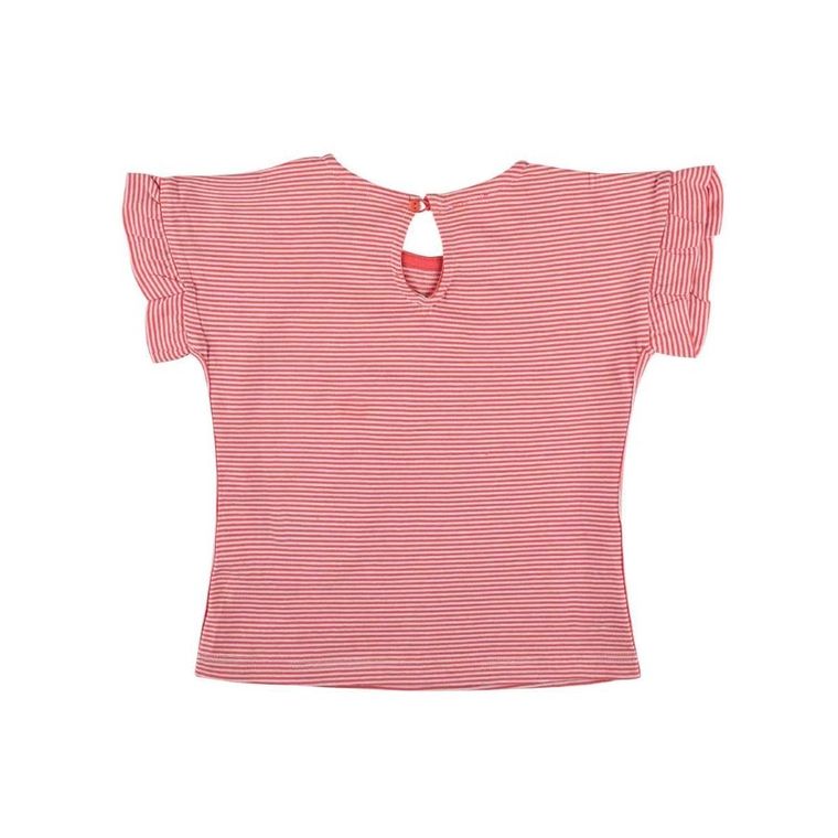 T-shirt dziewczęcy, czerwony, Tom Tailor