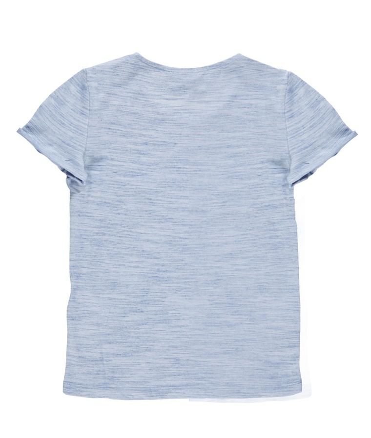 T-shirt dziewczęcy, jasnoniebieski, Tom Tailor