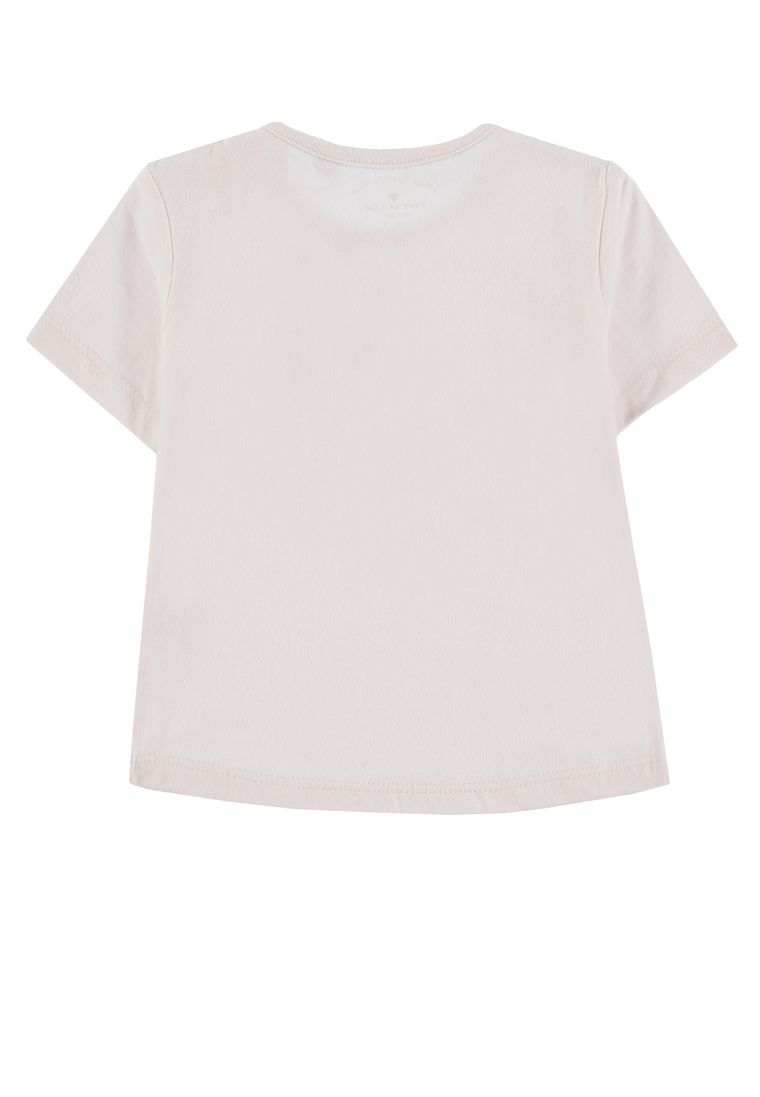T-shirt dziewczęcy, jasnoróżowy, Tom Tailor