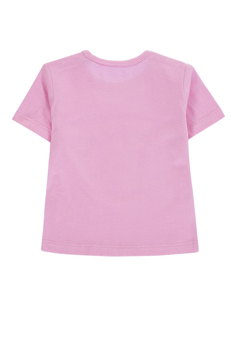 T-shirt dziewczęcy, różowy, Tom Tailor