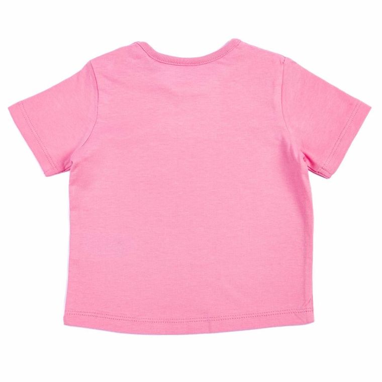 T-shirt dziewczęcy, różowy, Tom Tailor