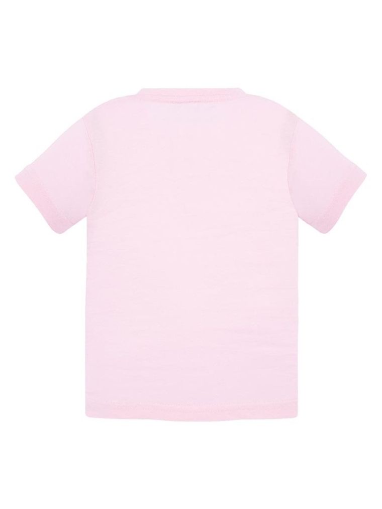 T-shirt dziewczęcy, różowy, Tup Tup